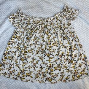 American eagle off the shoulder top